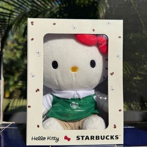 Starbucks Hello Kitty Plush Toy Collectable
New in box